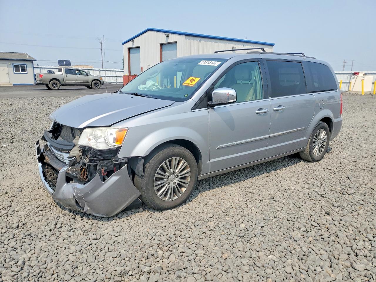 2013 Chrysler Town & Country Touring L Серебряный vin: 2C4RC1CG6DR818373