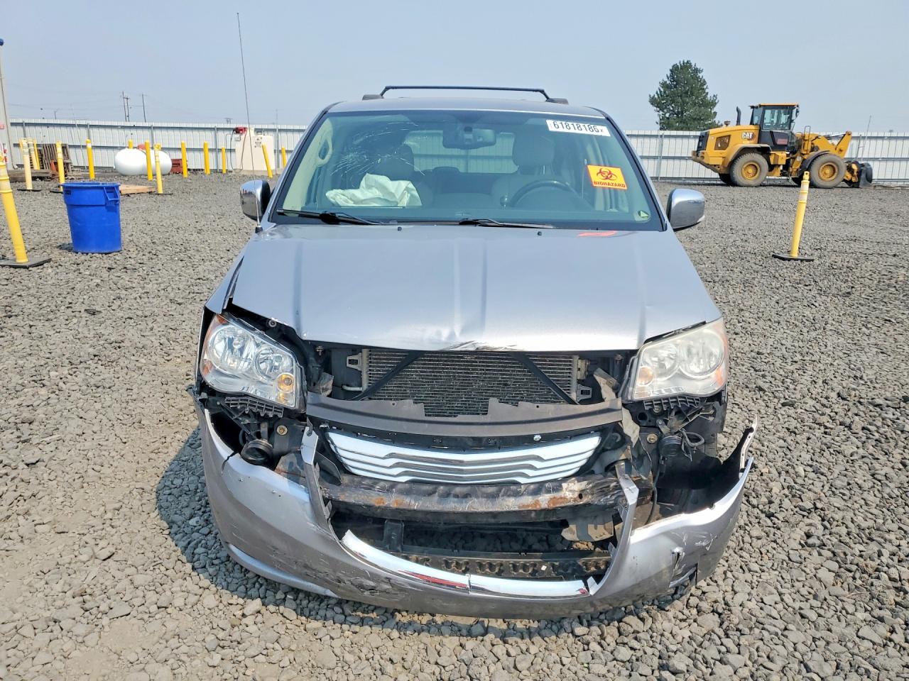 2013 Chrysler Town & Country Touring L Серебряный vin: 2C4RC1CG6DR818373