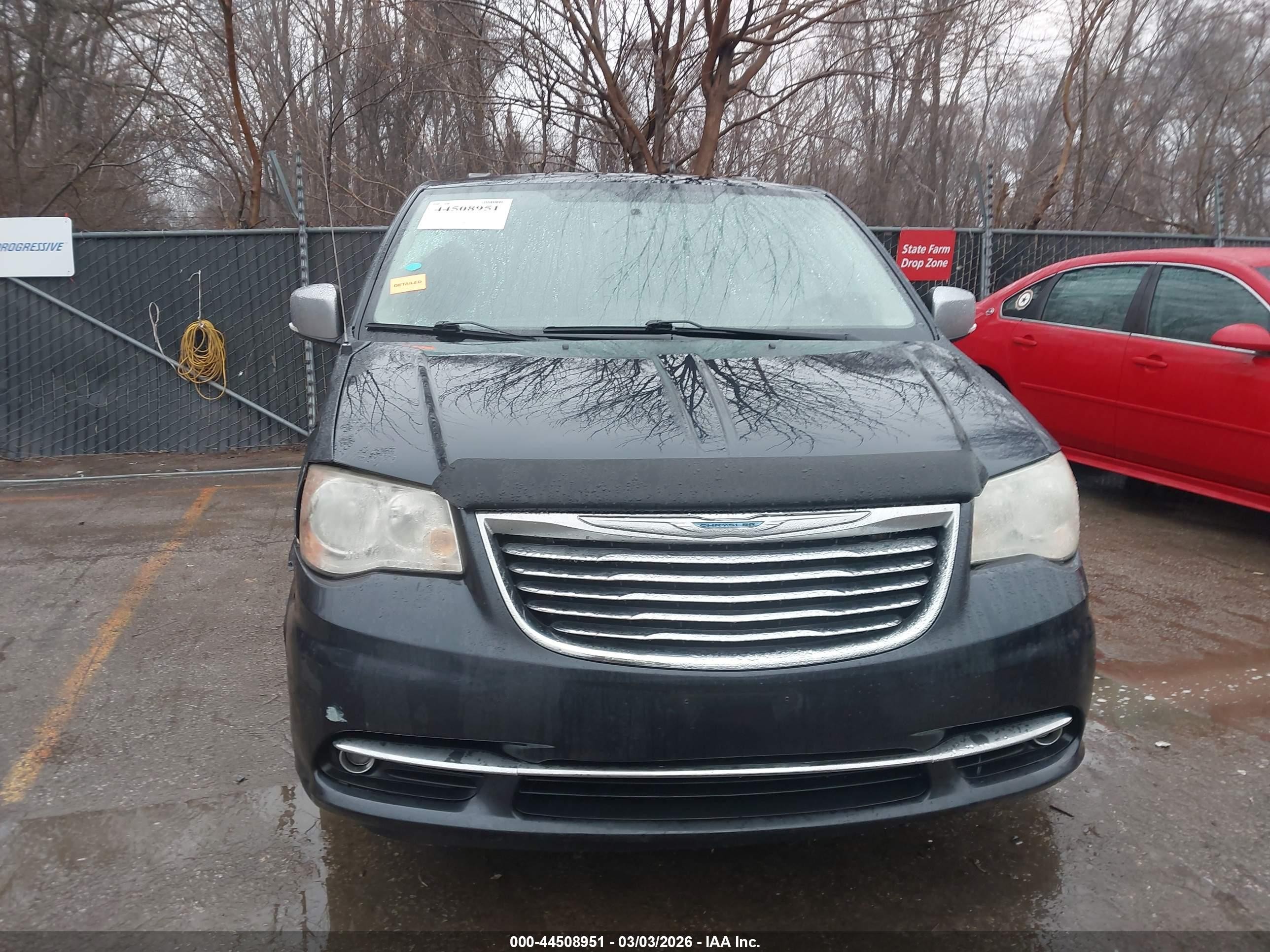 2014 Chrysler Town & Country Touring-l Dark Blue vin: 2C4RC1CG6ER116099