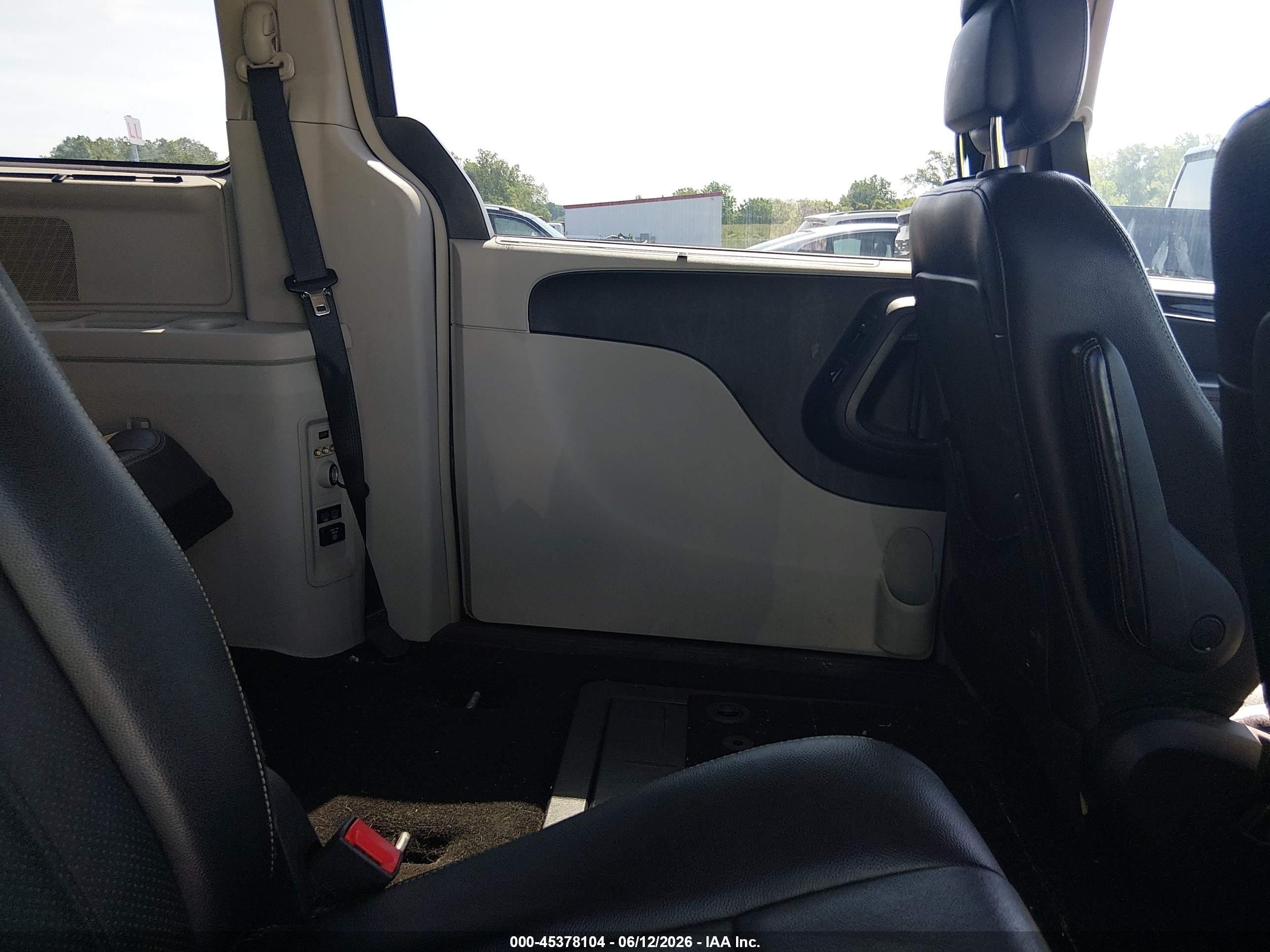 2014 Chrysler Town & Country Touring-l Blue vin: 2C4RC1CG6ER172334