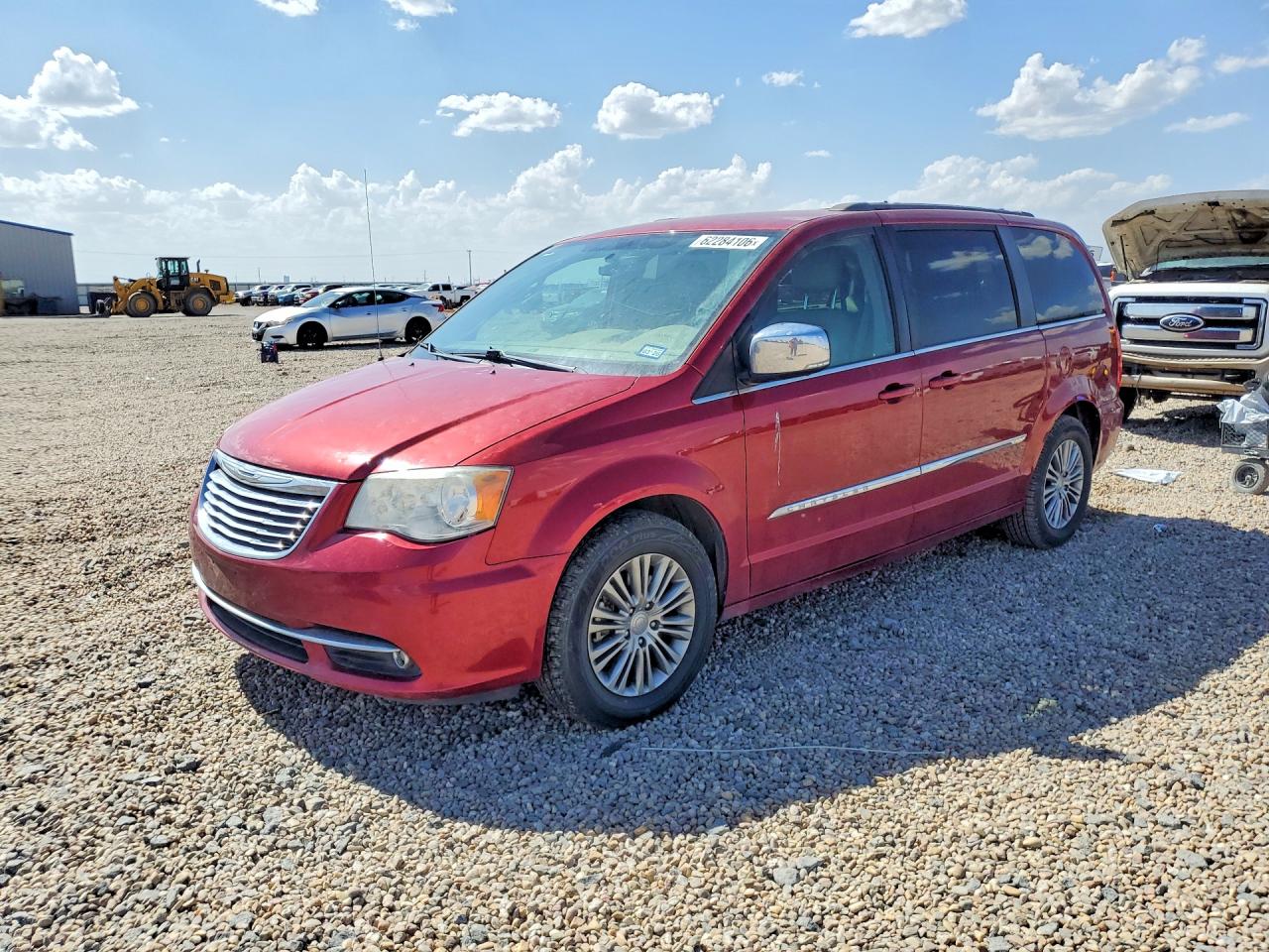 2014 Chrysler Town & Country Touring L Maroon vin: 2C4RC1CG6ER461651