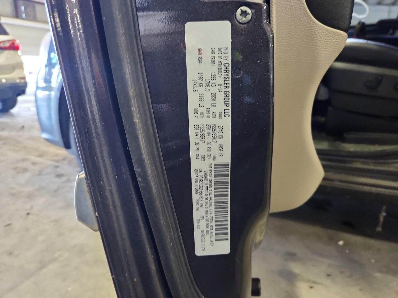 2015 Chrysler Town & Country Touring L Charcoal vin: 2C4RC1CG6FR507013