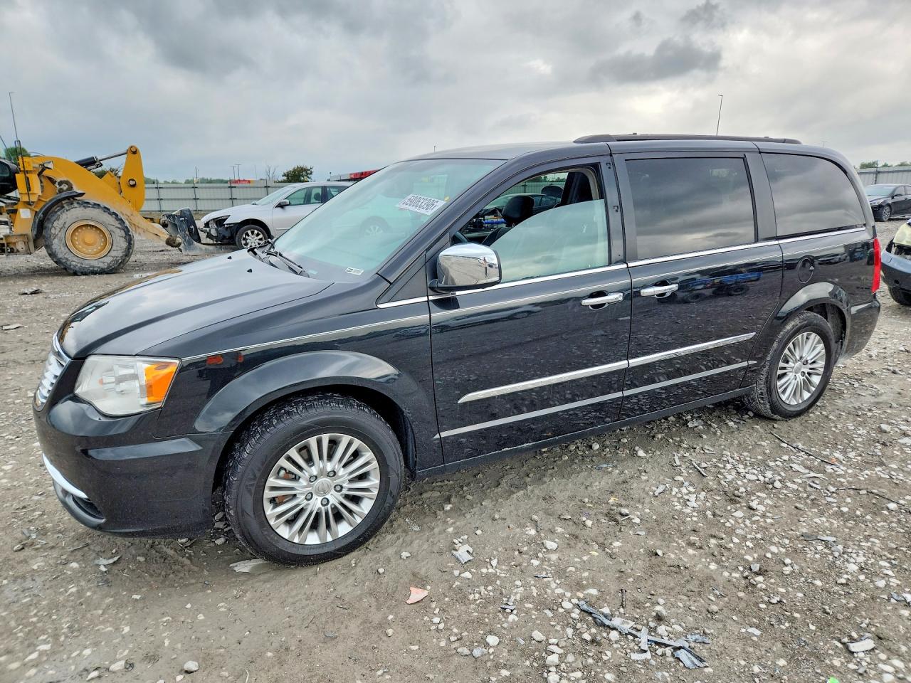 2015 Chrysler Town & Country Touring L Черный vin: 2C4RC1CG6FR563209