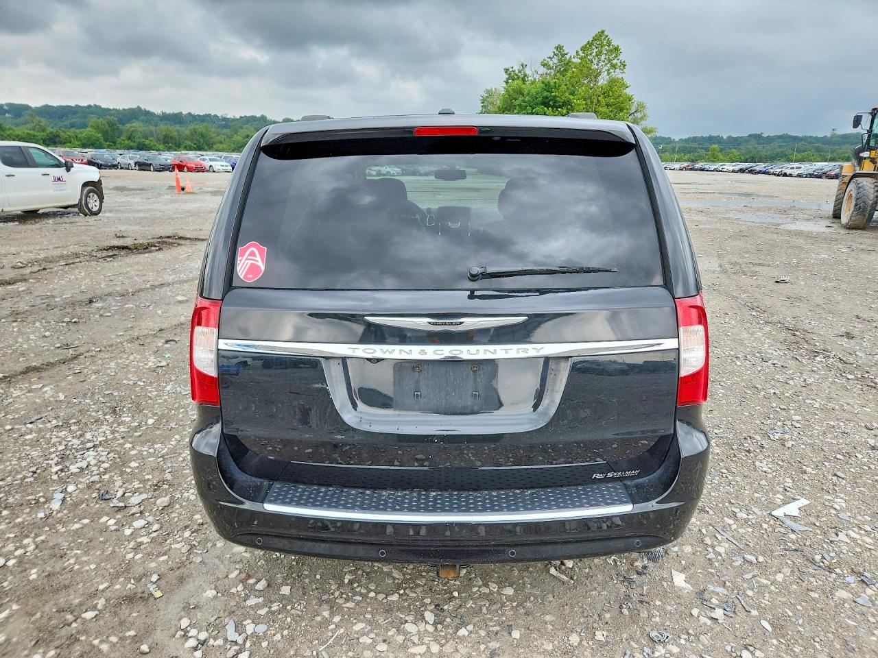 2015 Chrysler Town & Country Touring L Черный vin: 2C4RC1CG6FR563209