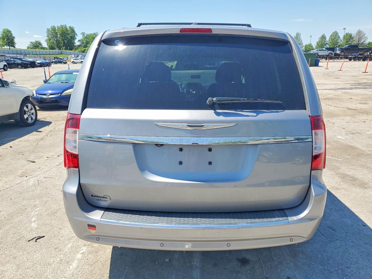 2015 Chrysler Town & Country Touring L Gray vin: 2C4RC1CG6FR577630