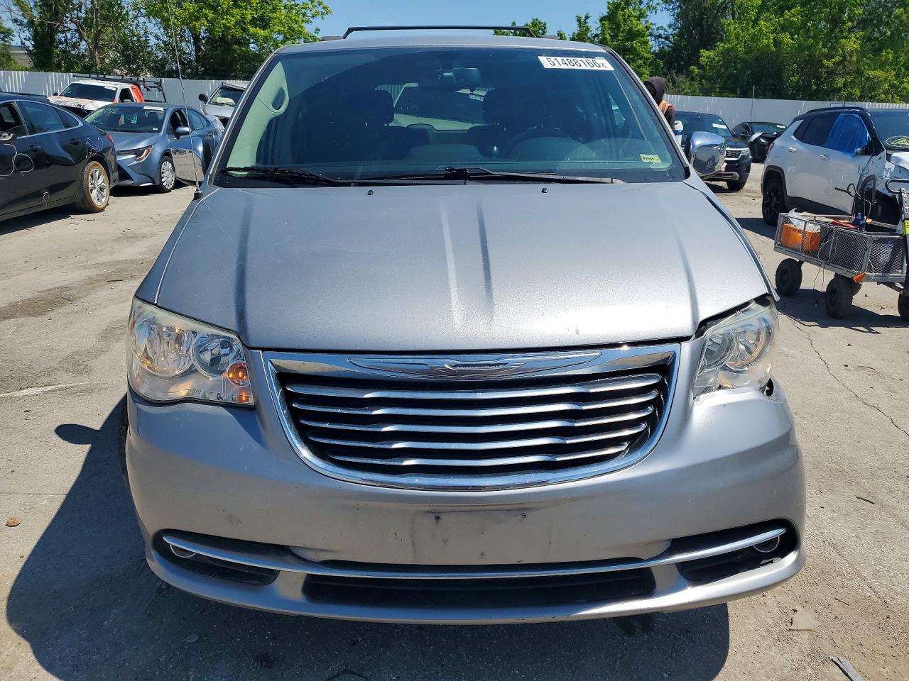 2015 Chrysler Town & Country Touring L Gray vin: 2C4RC1CG6FR577630