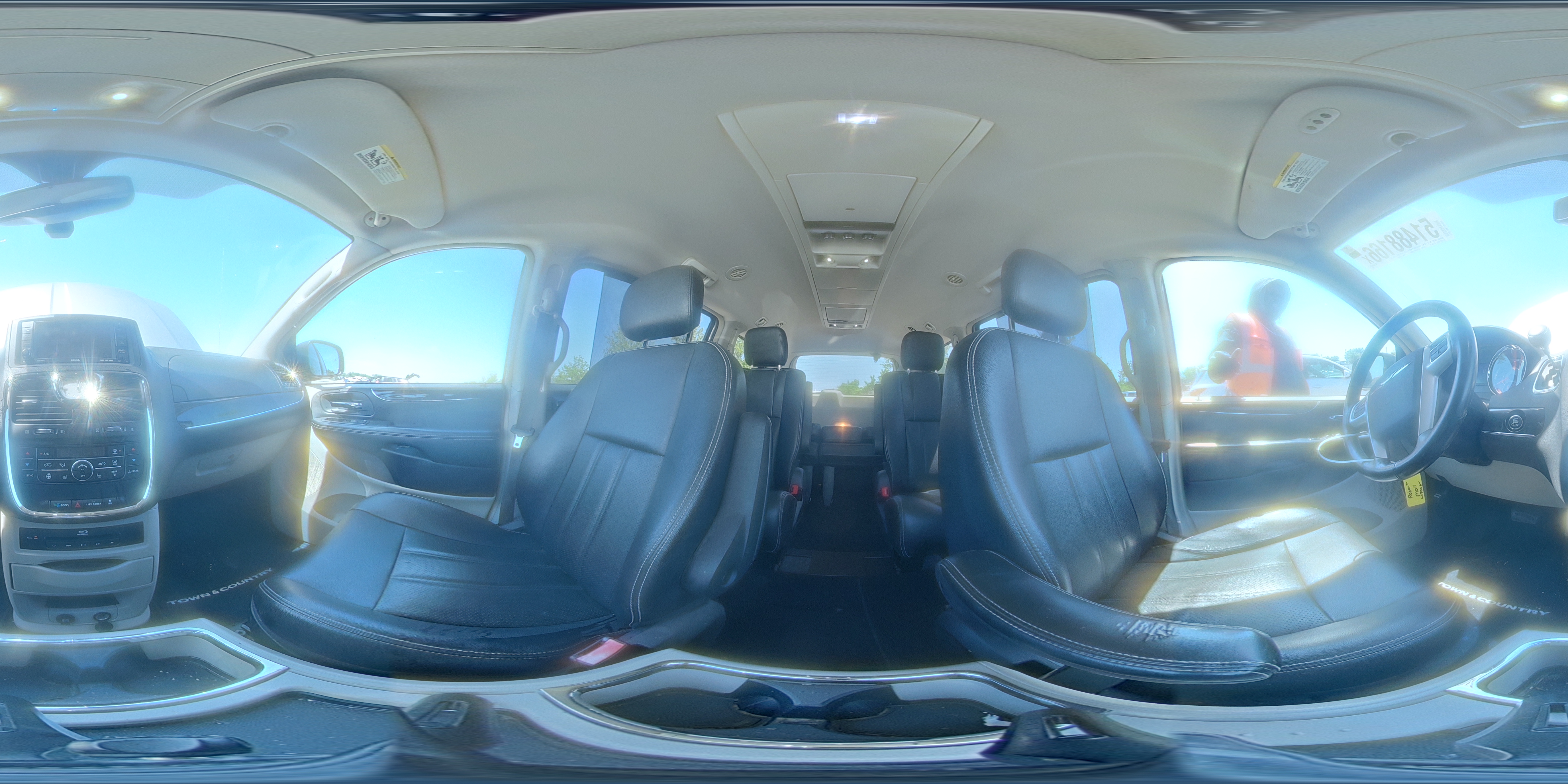 2015 Chrysler Town & Country Touring L Gray vin: 2C4RC1CG6FR577630