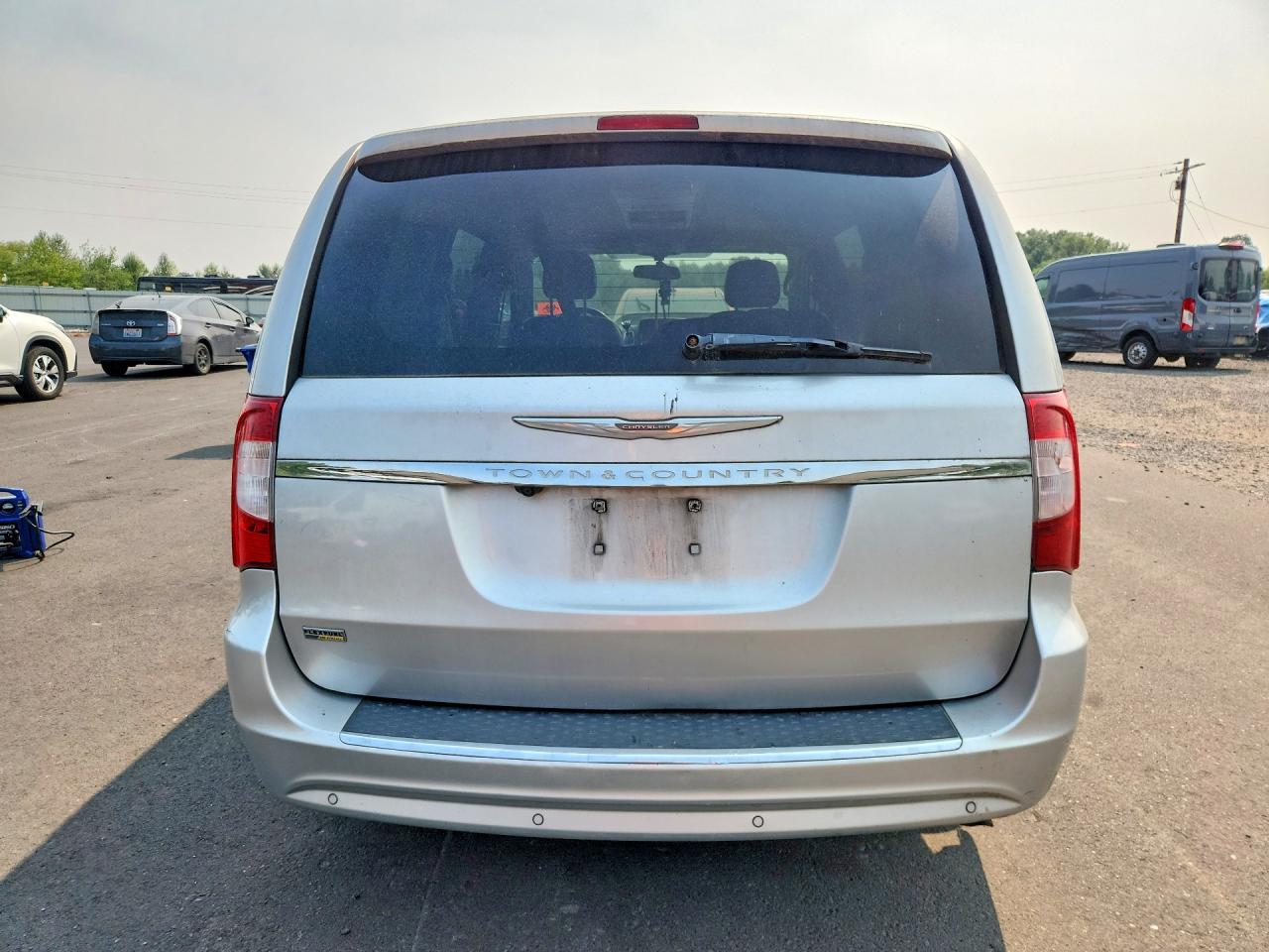 2012 Chrysler Town & Country Touring L Серебряный vin: 2C4RC1CG7CR133135