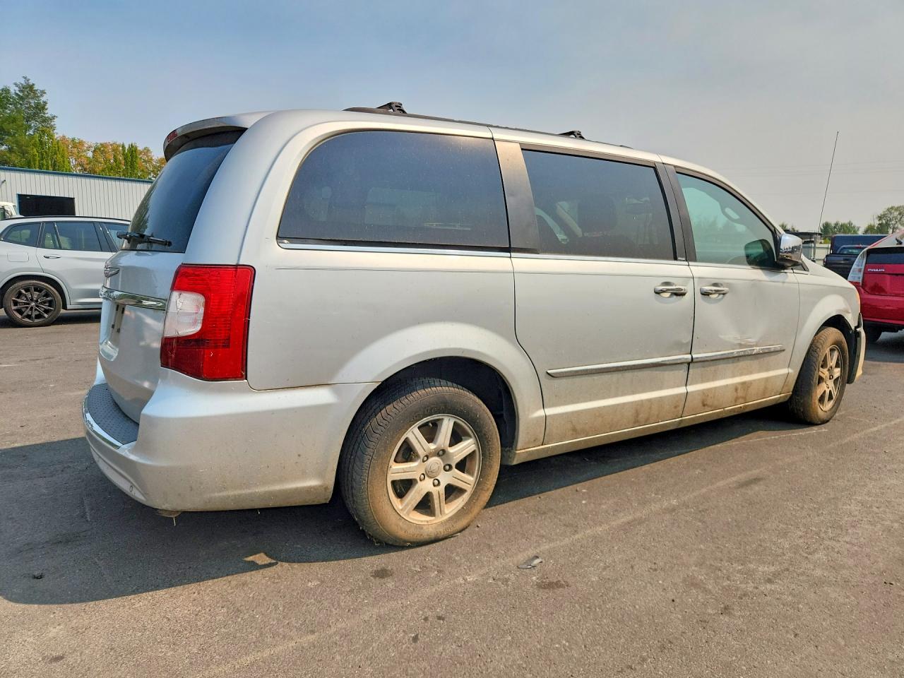 2012 Chrysler Town & Country Touring L Серебряный vin: 2C4RC1CG7CR133135