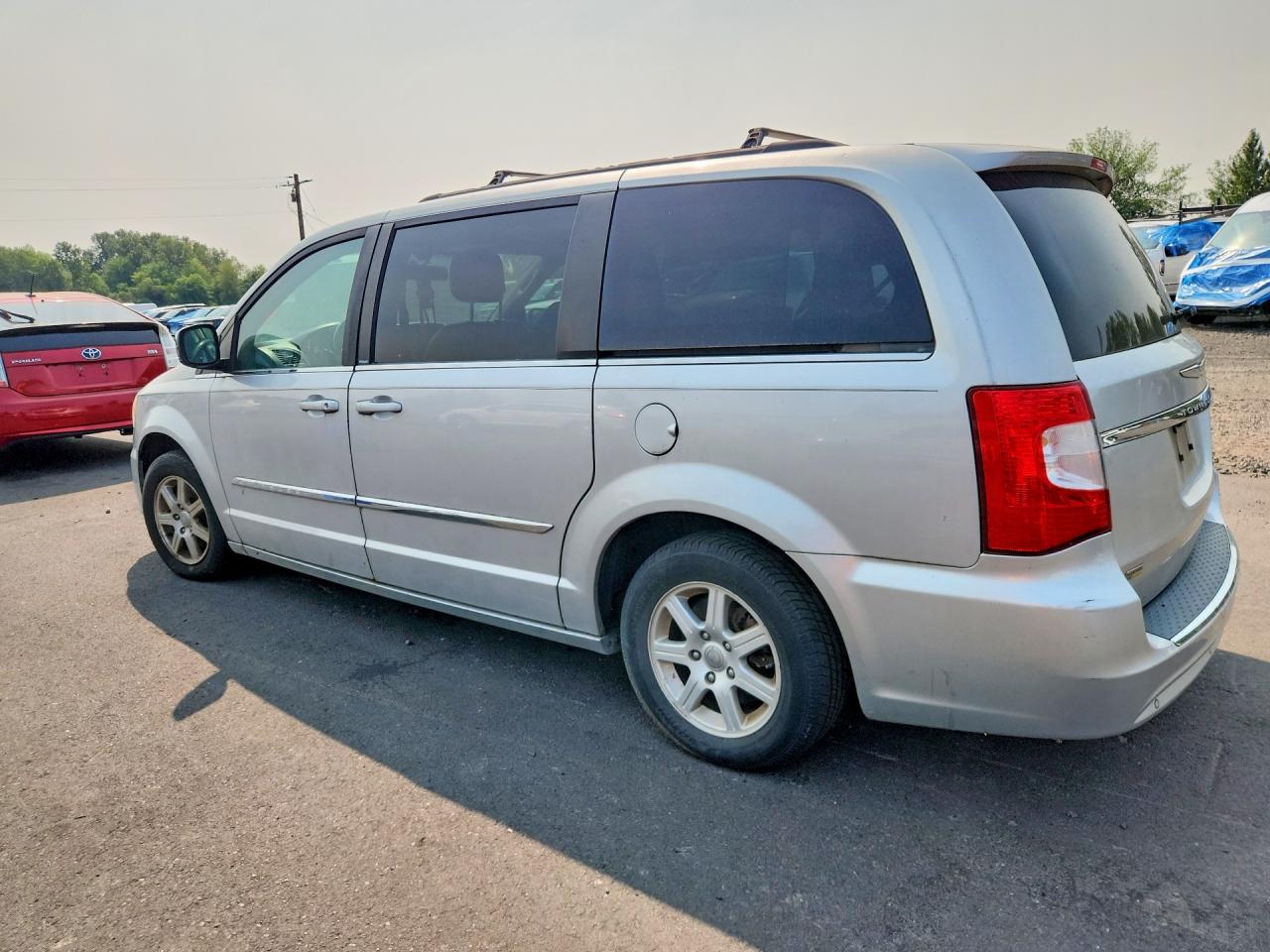 2012 Chrysler Town & Country Touring L Серебряный vin: 2C4RC1CG7CR133135