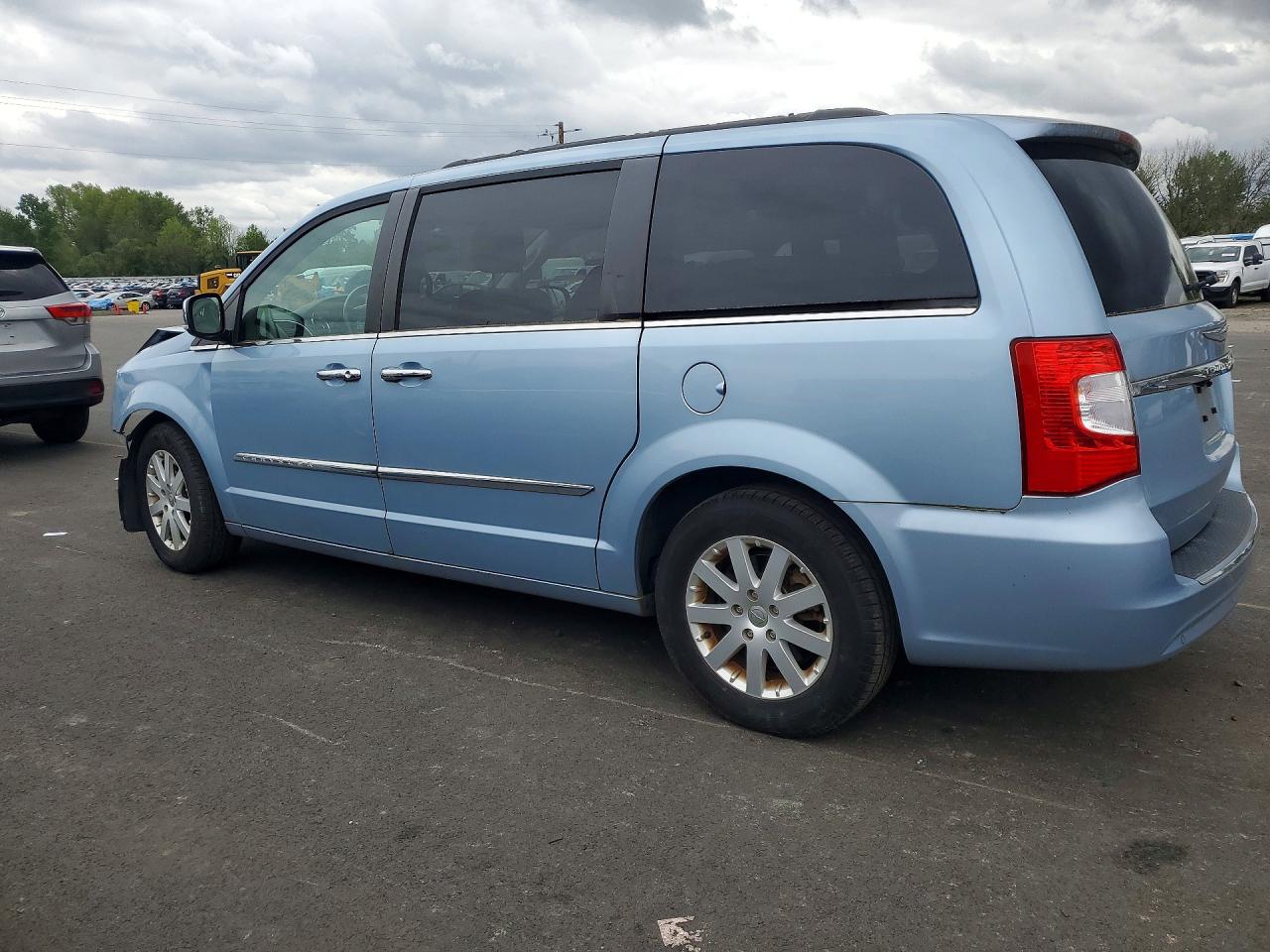 2012 Chrysler Town & Country Touring L Blue vin: 2C4RC1CG7CR383927