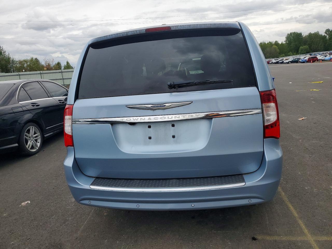 2012 Chrysler Town & Country Touring L Blue vin: 2C4RC1CG7CR383927