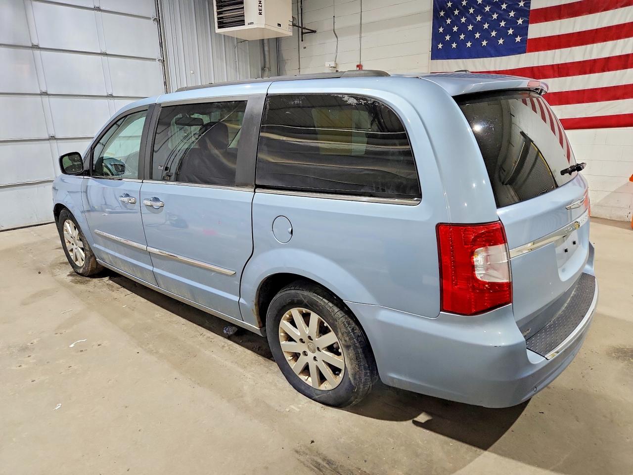2012 Chrysler Town & Country Touring L Blue vin: 2C4RC1CG7CR414500