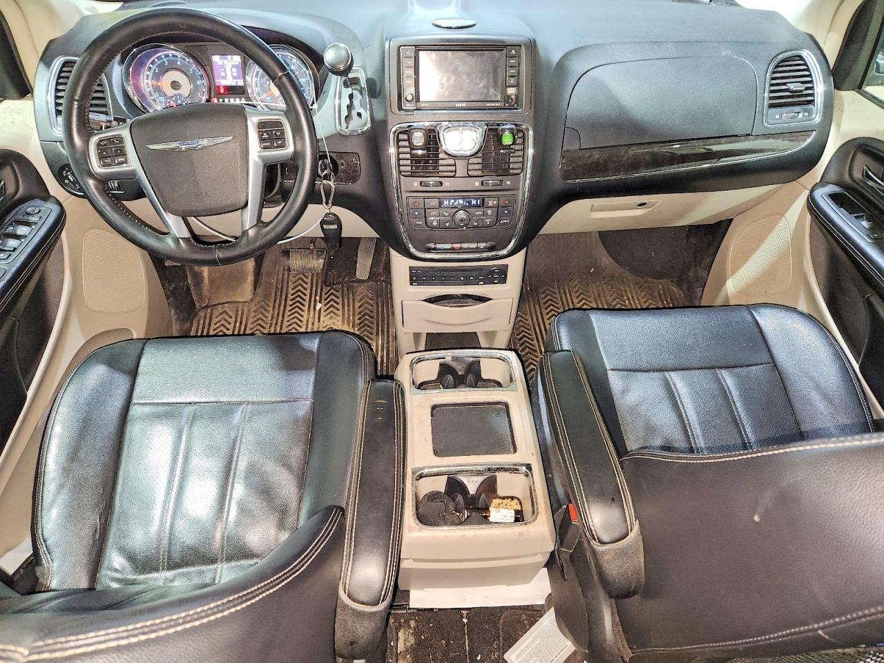 2012 Chrysler Town & Country Touring L Blue vin: 2C4RC1CG7CR414500