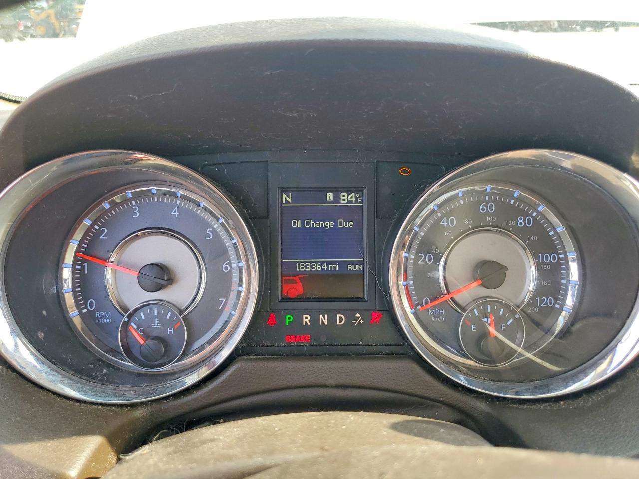 2013 Chrysler Town & Country Touring L White vin: 2C4RC1CG7DR659881
