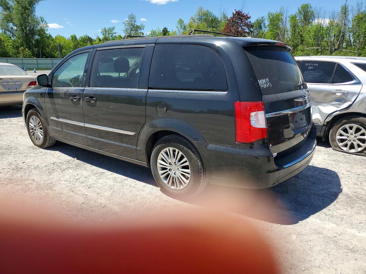 2013 Chrysler Town & Country Touring L Black vin: 2C4RC1CG7DR783066