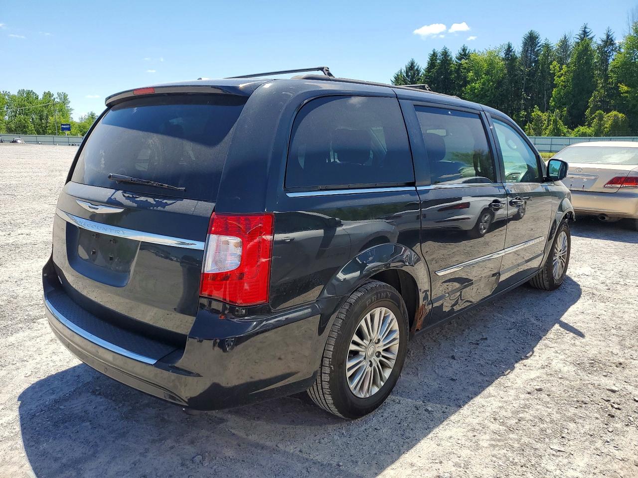 2013 Chrysler Town & Country Touring L Black vin: 2C4RC1CG7DR783066