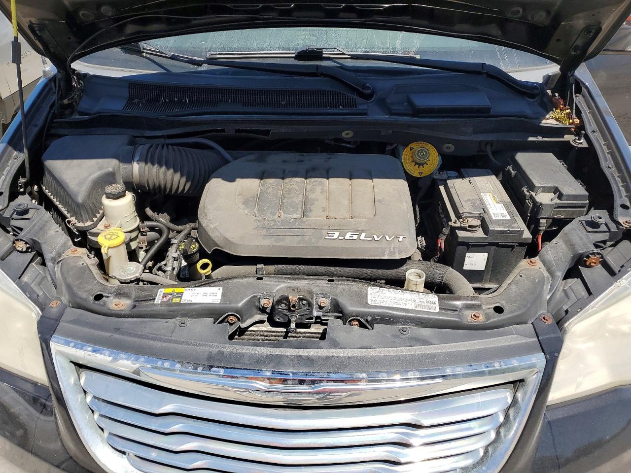 2013 Chrysler Town & Country Touring L Black vin: 2C4RC1CG7DR783066
