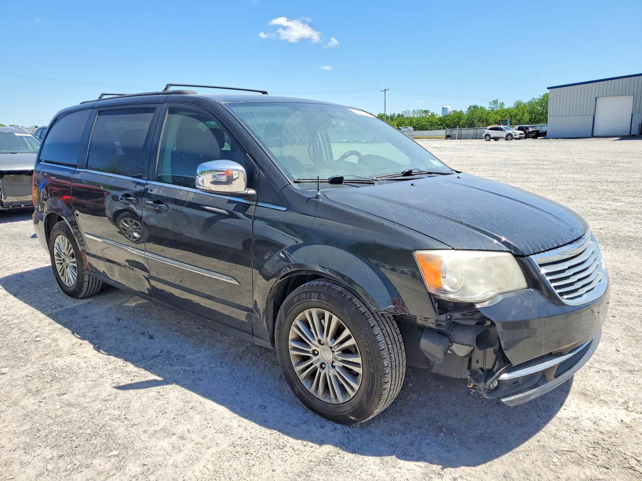 2013 Chrysler Town & Country Touring L Black vin: 2C4RC1CG7DR783066