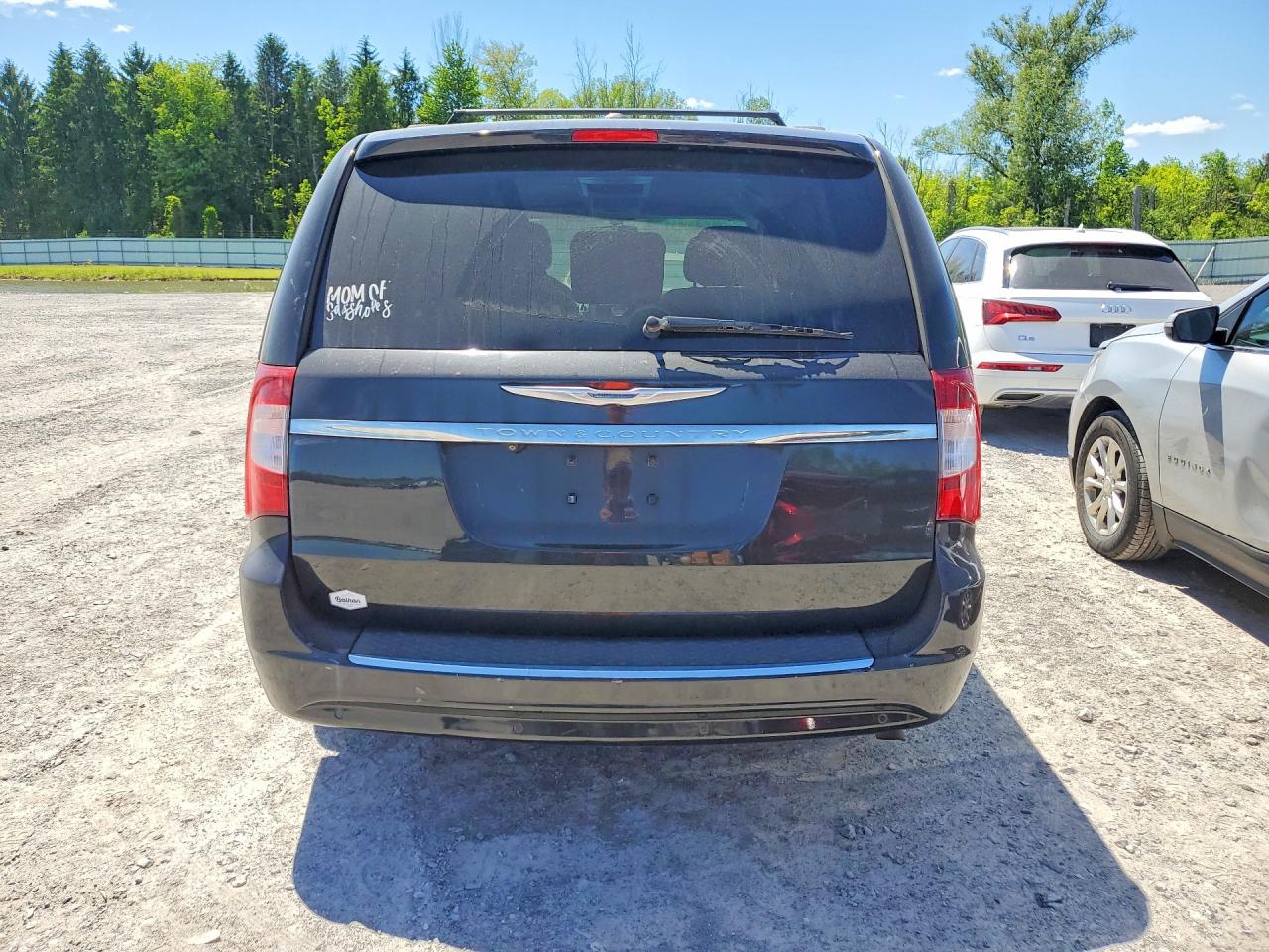 2013 Chrysler Town & Country Touring L Black vin: 2C4RC1CG7DR783066