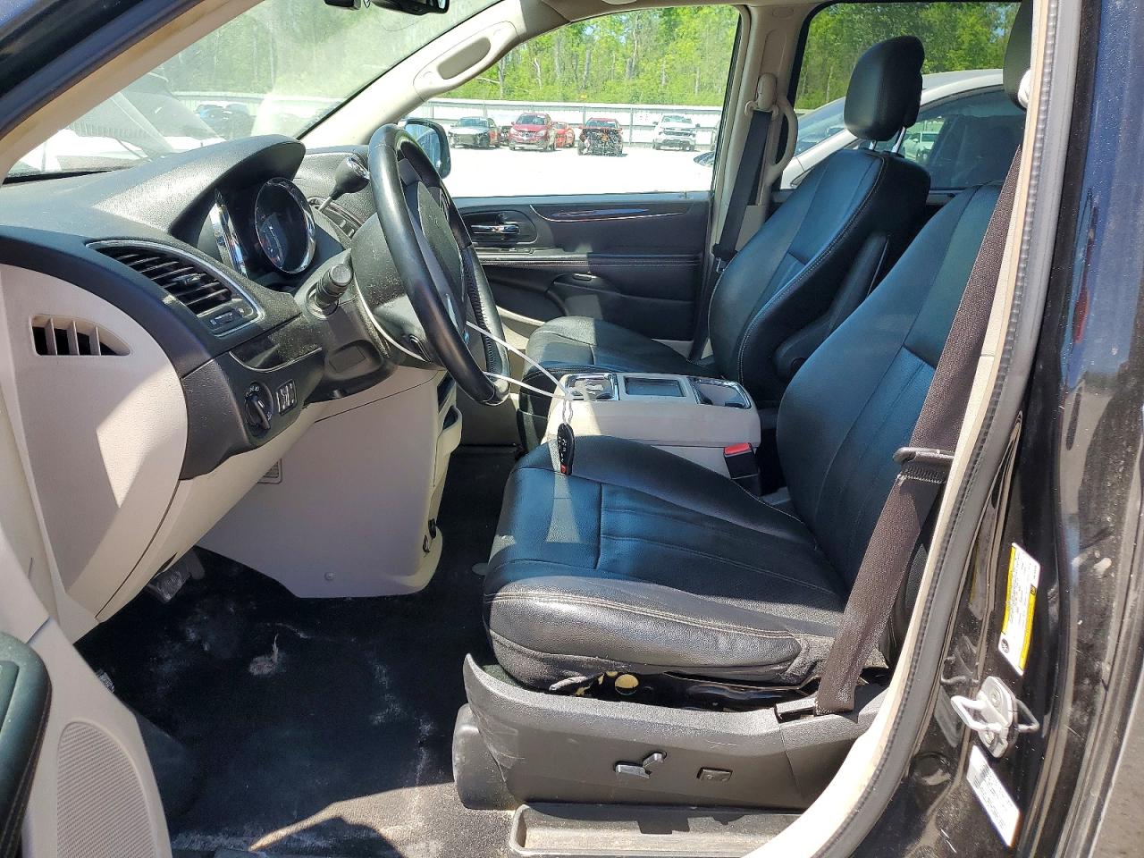 2013 Chrysler Town & Country Touring L Black vin: 2C4RC1CG7DR783066