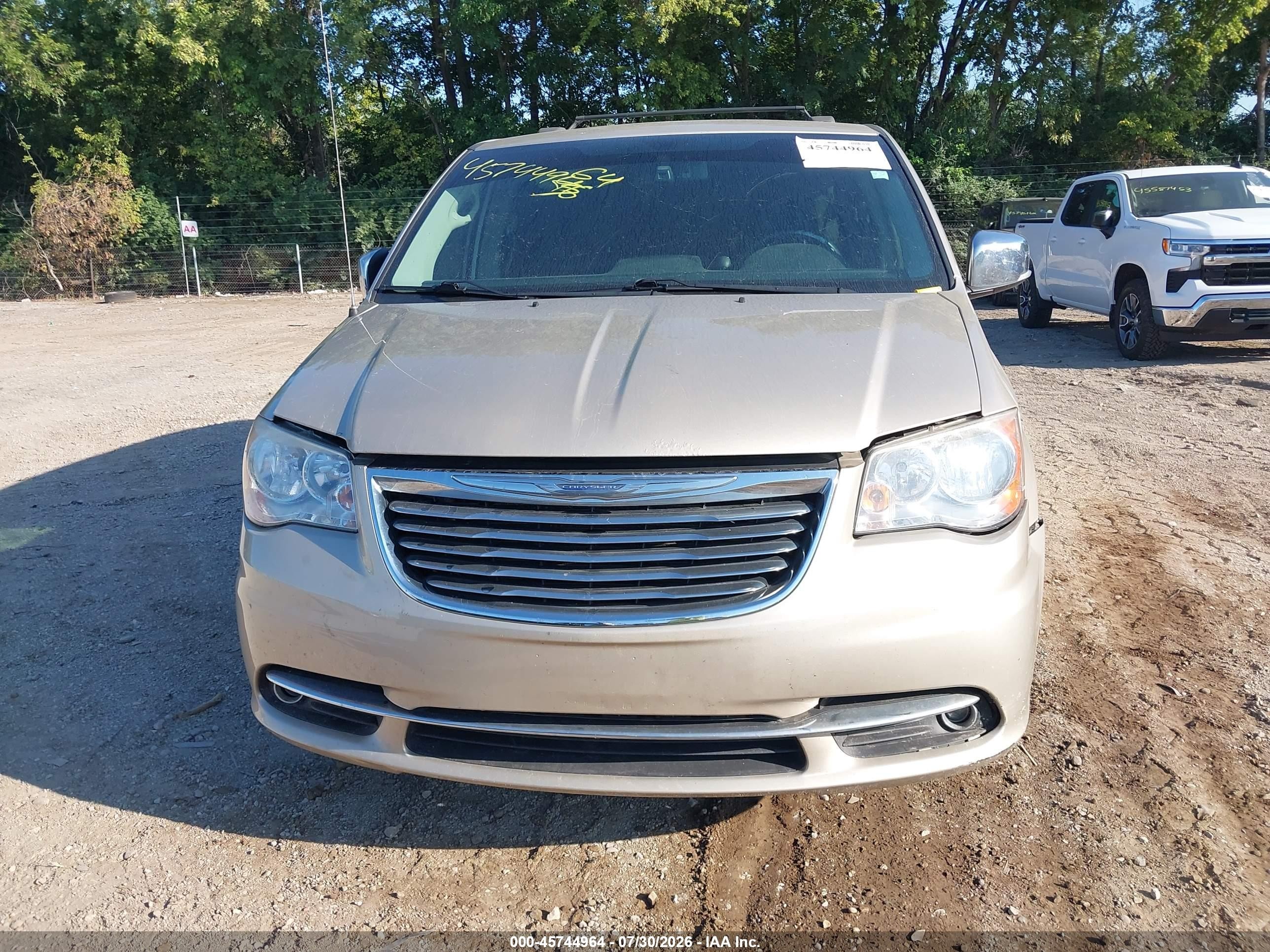 2013 Chrysler Town & Country Touring-l Gold vin: 2C4RC1CG7DR797727