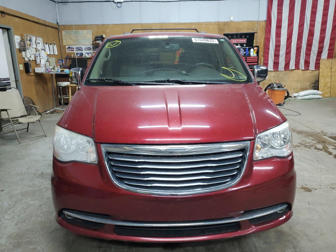 2014 Chrysler Town & Country Touring L Красный vin: 2C4RC1CG7ER169748