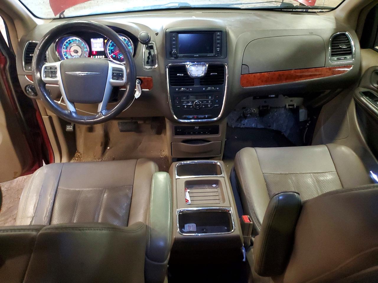 2014 Chrysler Town & Country Touring L Красный vin: 2C4RC1CG7ER169748