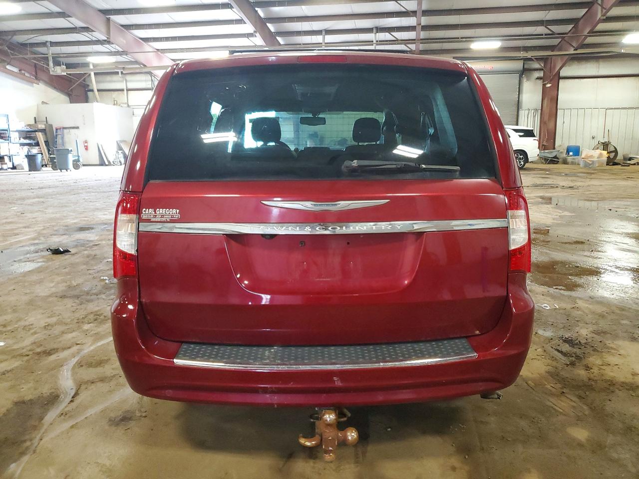 2014 Chrysler Town & Country Touring L Красный vin: 2C4RC1CG7ER169748