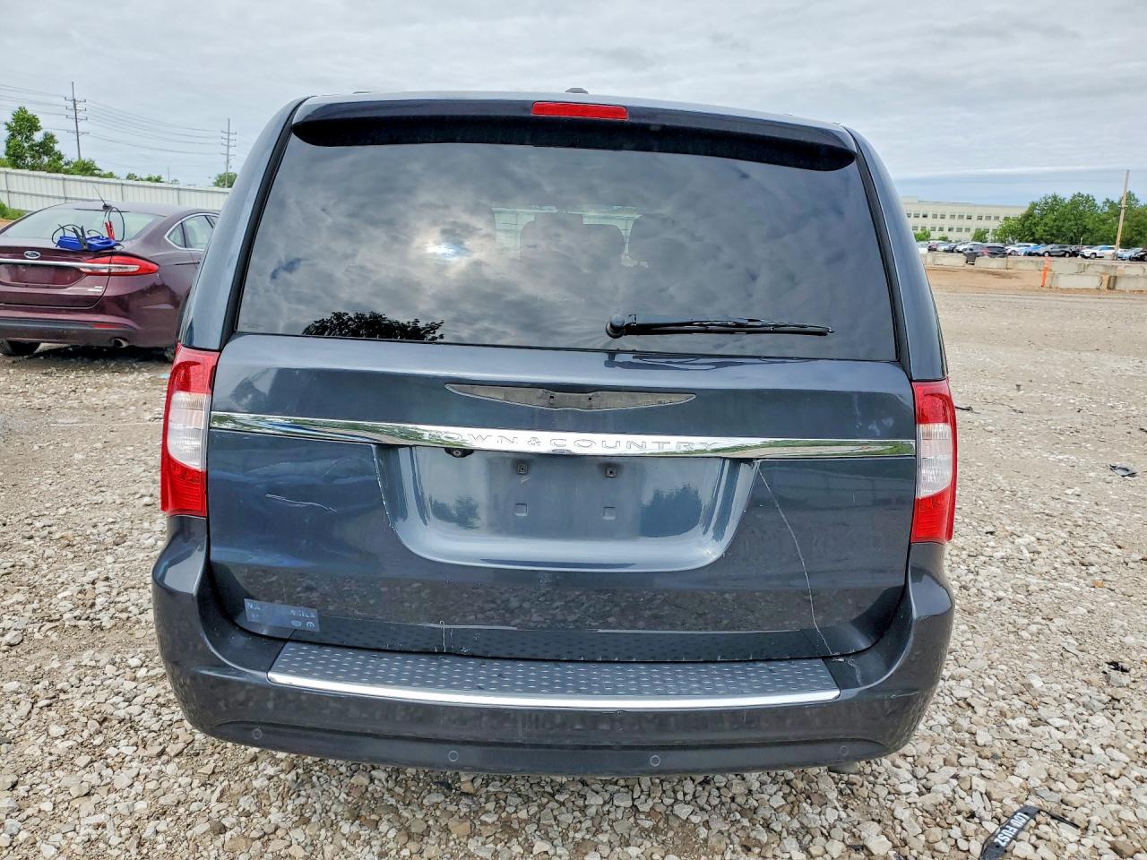 2014 Chrysler Town & Country Touring L Gray vin: 2C4RC1CG7ER279683