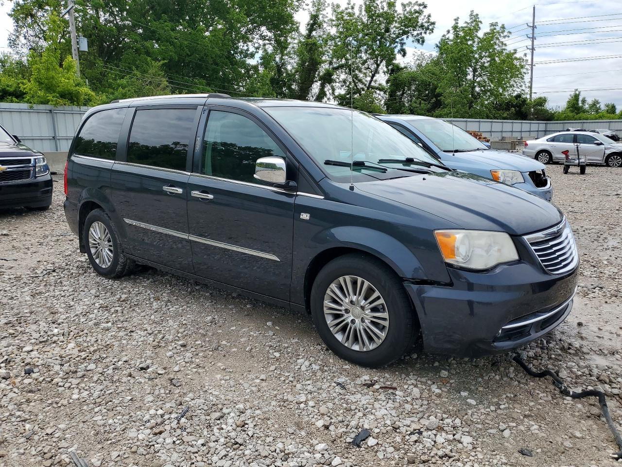 2014 Chrysler Town & Country Touring L Gray vin: 2C4RC1CG7ER279683