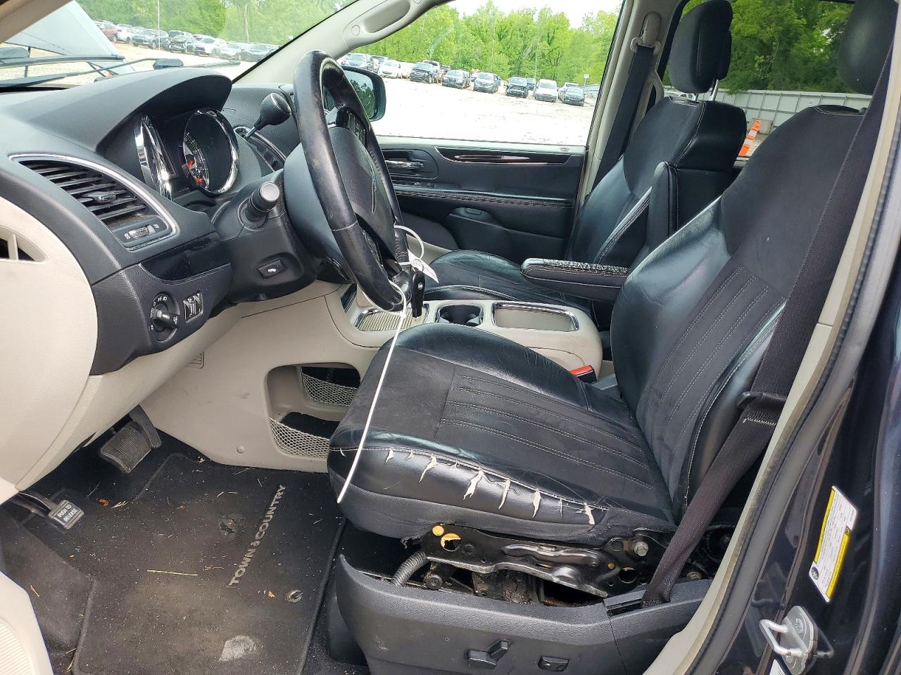2014 Chrysler Town & Country Touring L Gray vin: 2C4RC1CG7ER279683