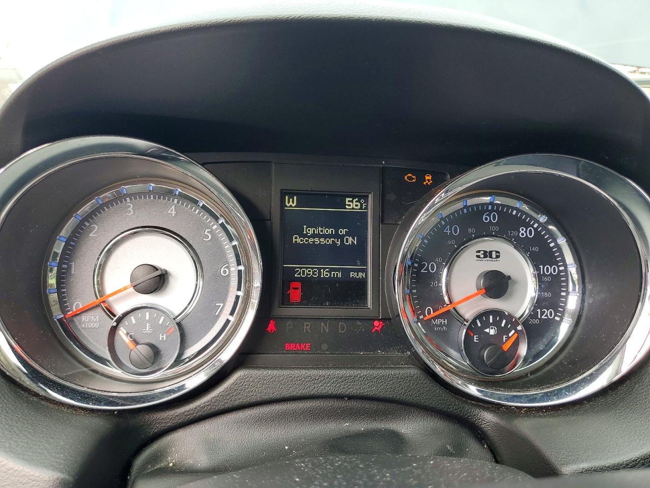 2014 Chrysler Town & Country Touring L Gray vin: 2C4RC1CG7ER279683