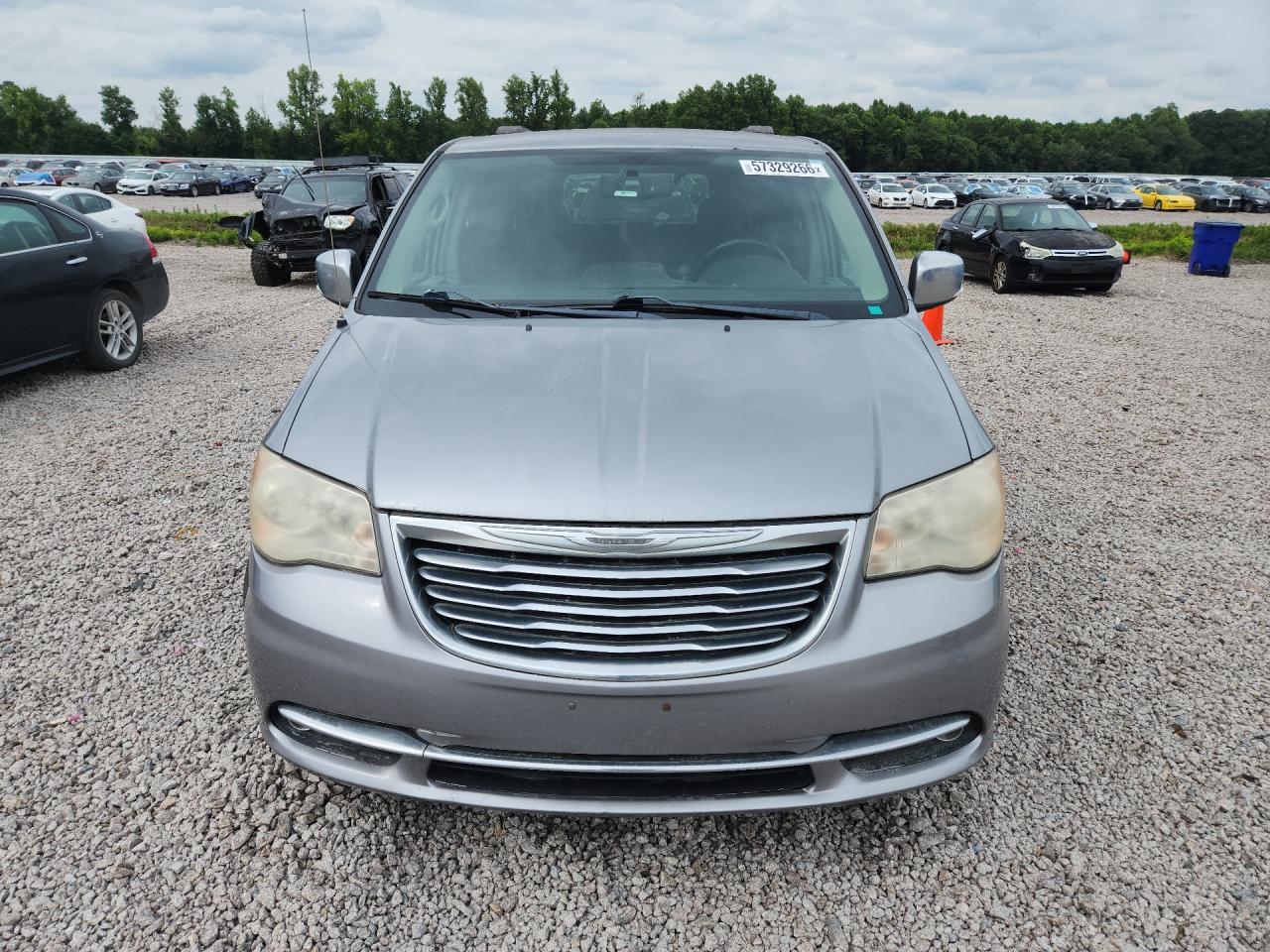 2014 Chrysler Town & Country Touring L Silver vin: 2C4RC1CG7ER365298