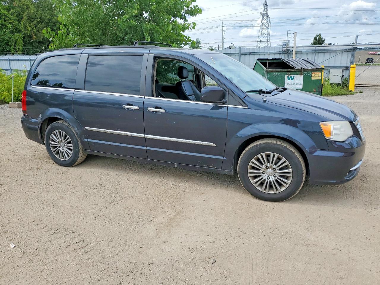 2014 Chrysler Town & Country Touring L Black vin: 2C4RC1CG7ER387625