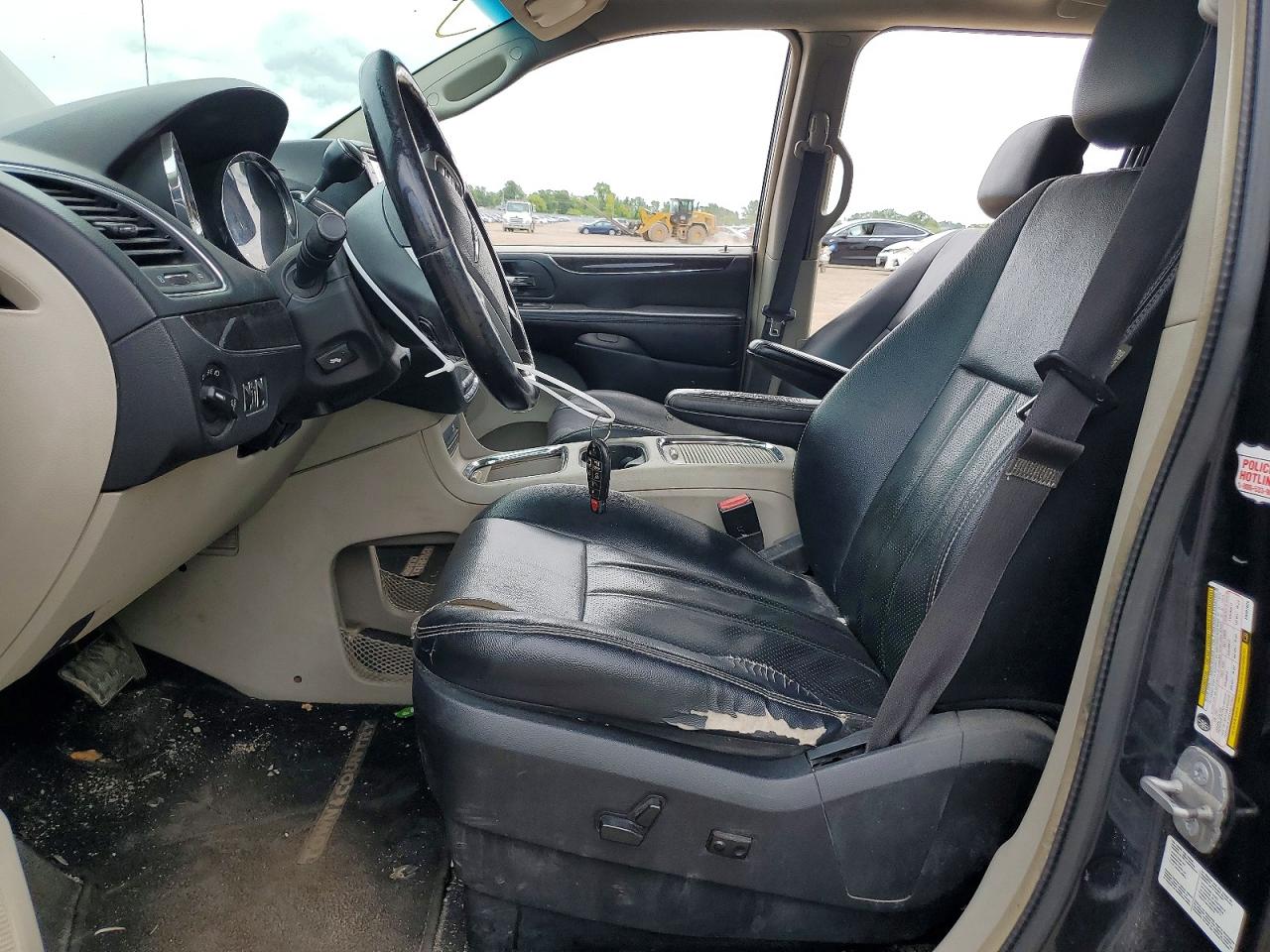 2014 Chrysler Town & Country Touring L Black vin: 2C4RC1CG7ER387625