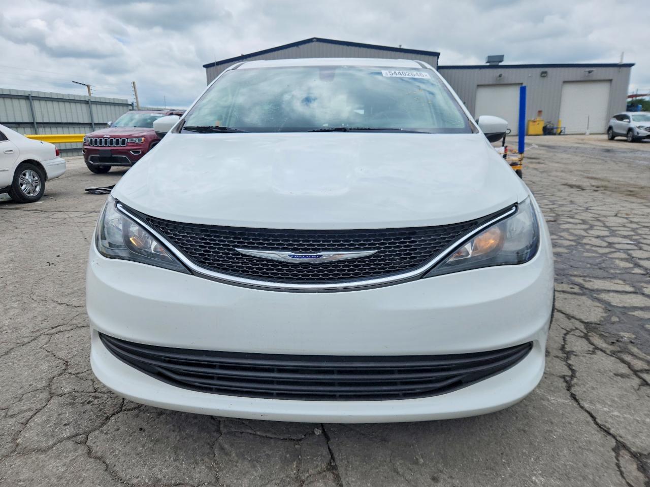 2020 Chrysler Voyager Lx White vin: 2C4RC1CG7LR237463