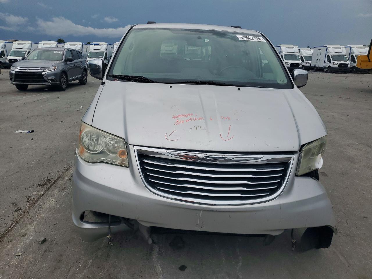 2012 Chrysler Town & Country Touring L Silver vin: 2C4RC1CG8CR150879