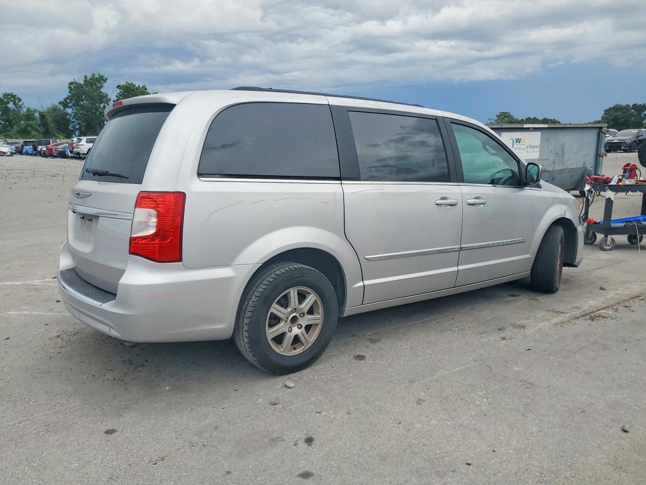 2012 Chrysler Town & Country Touring L Silver vin: 2C4RC1CG8CR150879