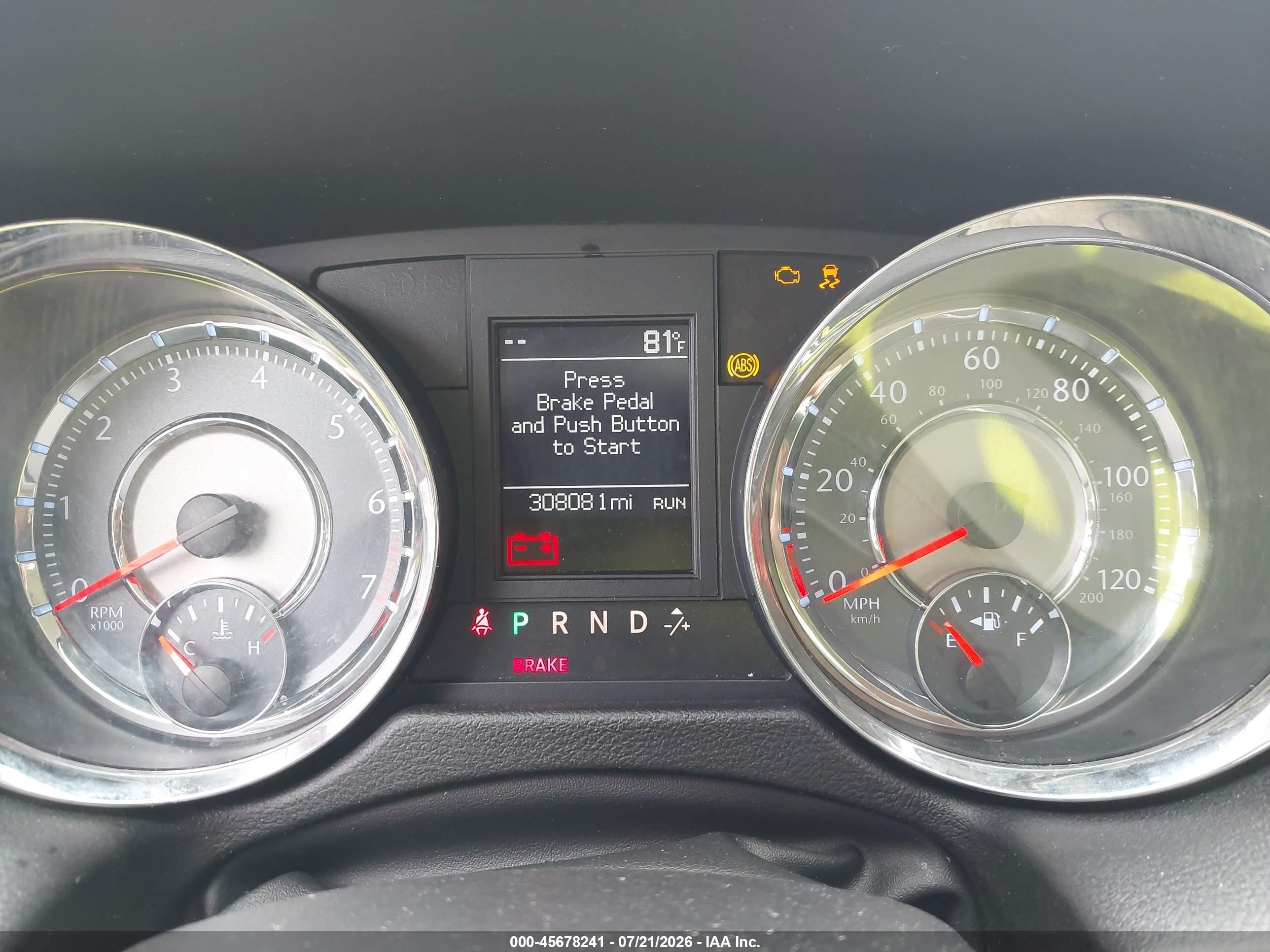 2012 Chrysler Town & Country Touring-l Blue vin: 2C4RC1CG8CR273758