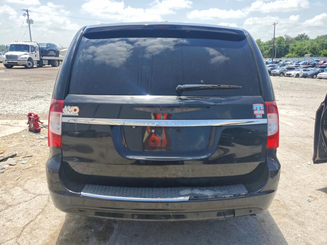 2012 Chrysler Town & Country Touring L Black vin: 2C4RC1CG8CR297574