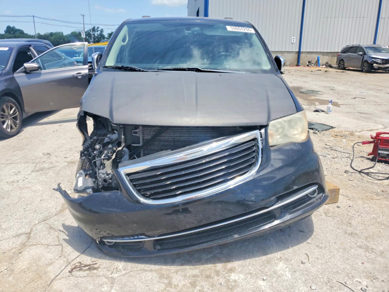 2012 Chrysler Town & Country Touring L Black vin: 2C4RC1CG8CR297574