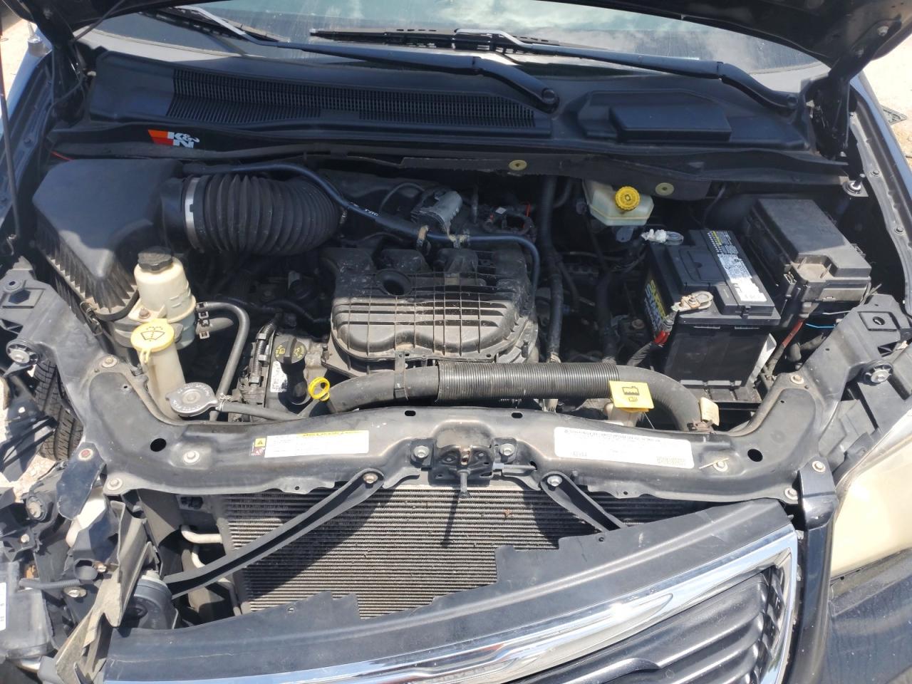 2012 Chrysler Town & Country Touring L Black vin: 2C4RC1CG8CR297574