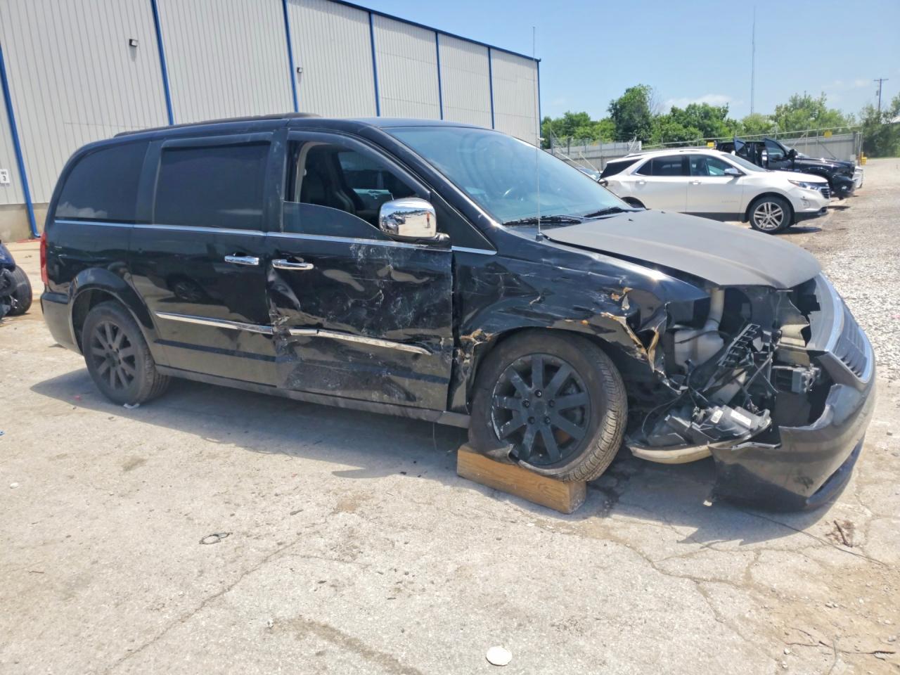 2012 Chrysler Town & Country Touring L Black vin: 2C4RC1CG8CR297574