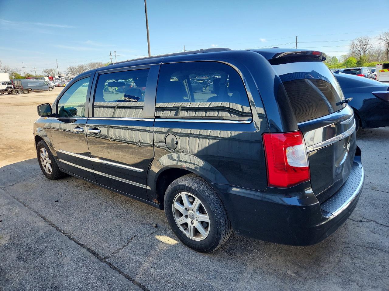 2012 Chrysler Town & Country Touring L Black vin: 2C4RC1CG8CR410486