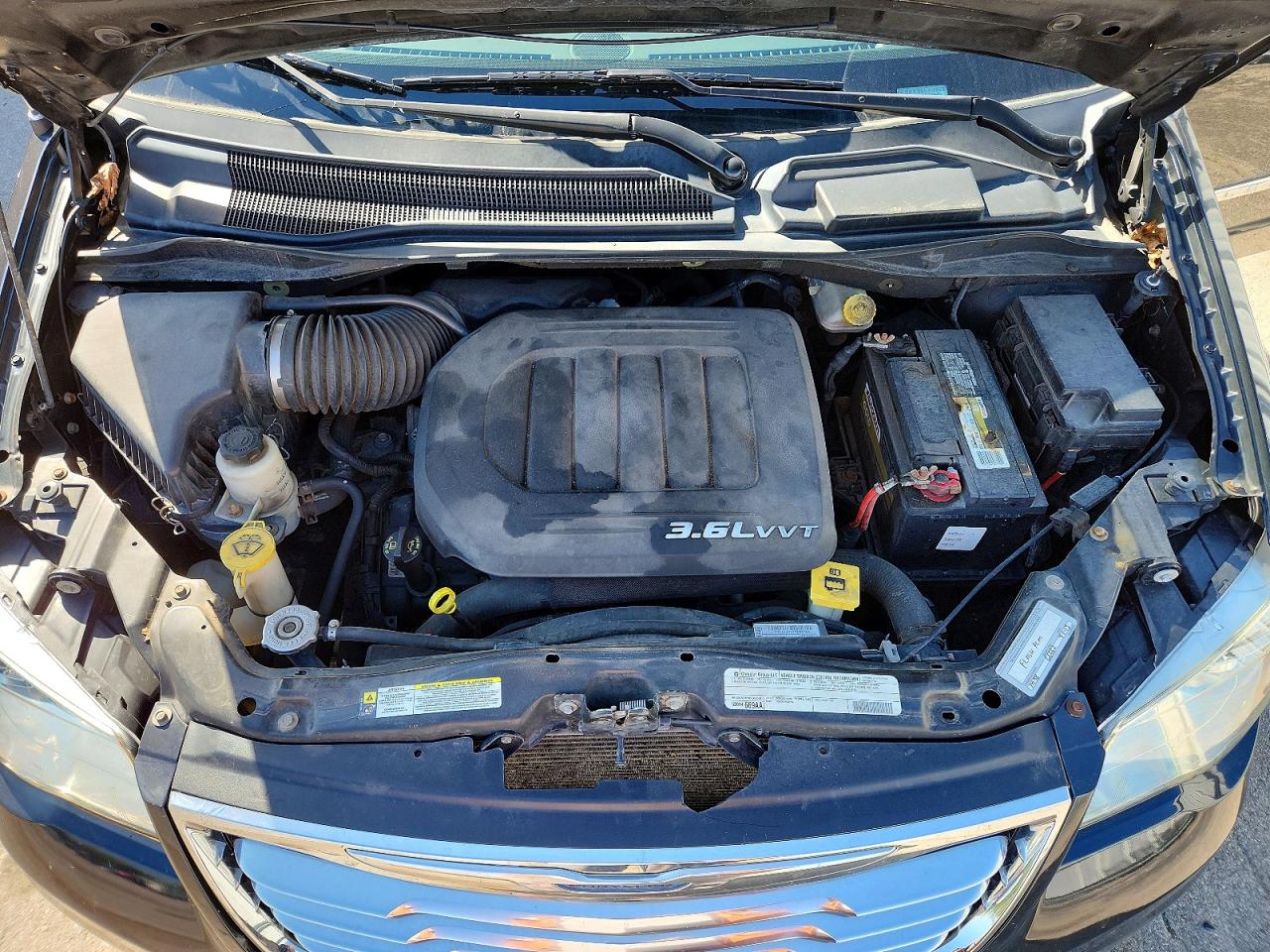 2012 Chrysler Town & Country Touring L Black vin: 2C4RC1CG8CR410486