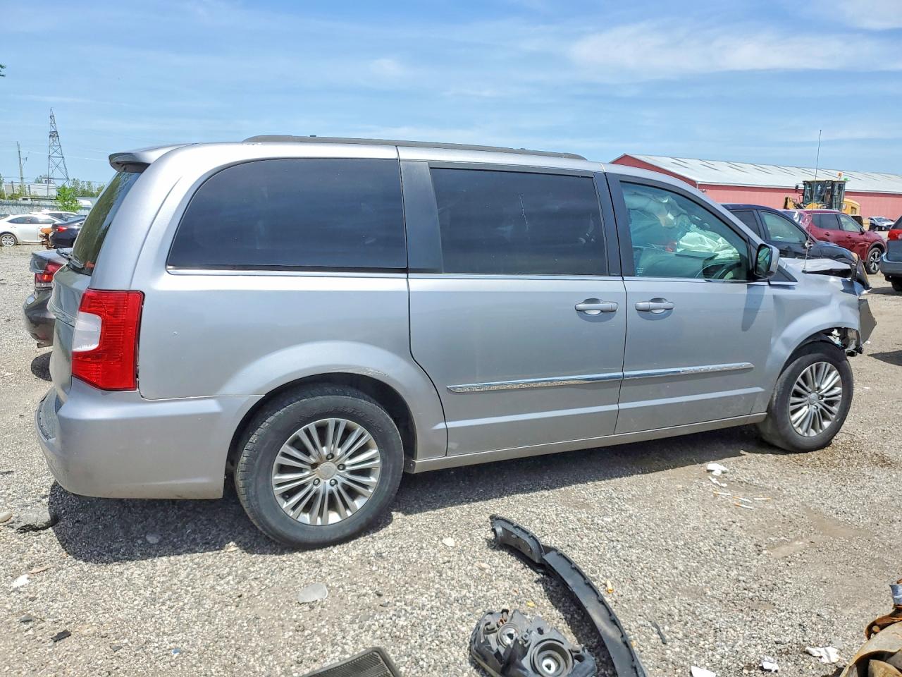 2013 Chrysler Town & Country Touring L Silver vin: 2C4RC1CG8DR784968