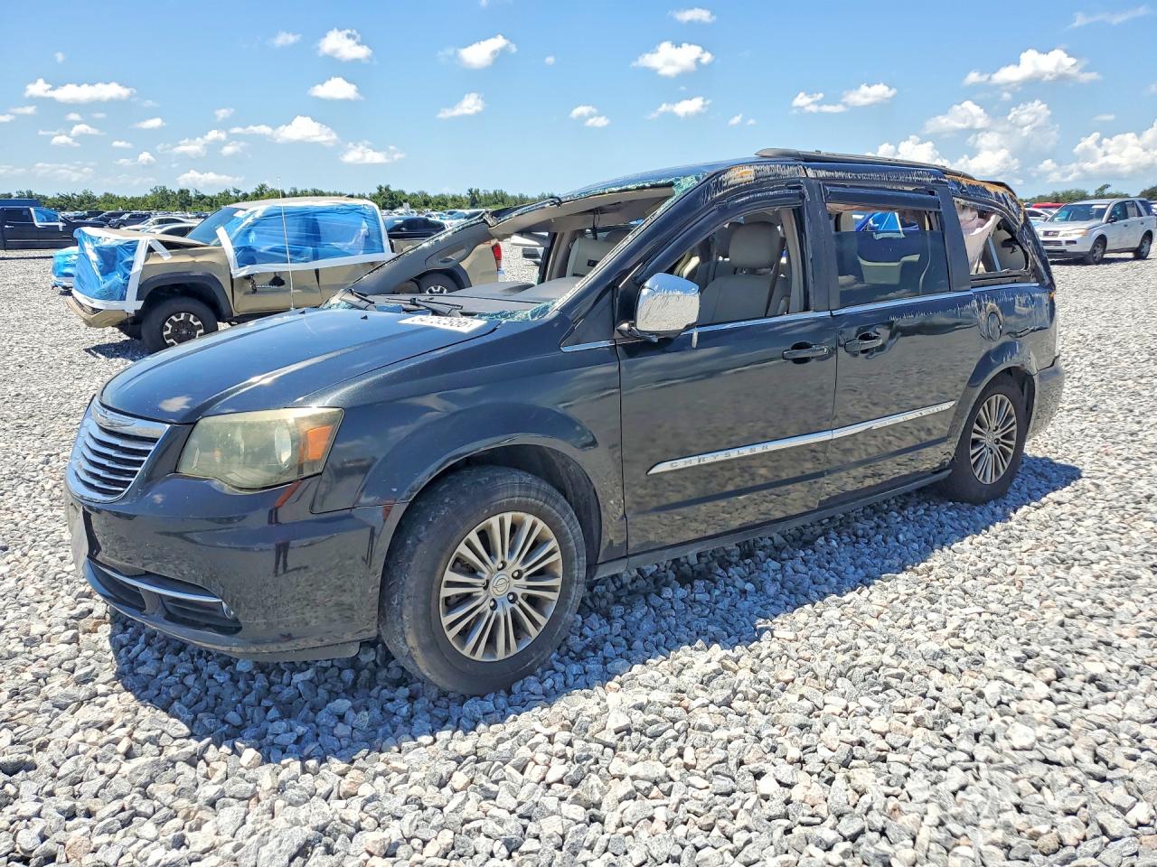 2014 Chrysler Town & Country Touring L Черный vin: 2C4RC1CG8ER163991