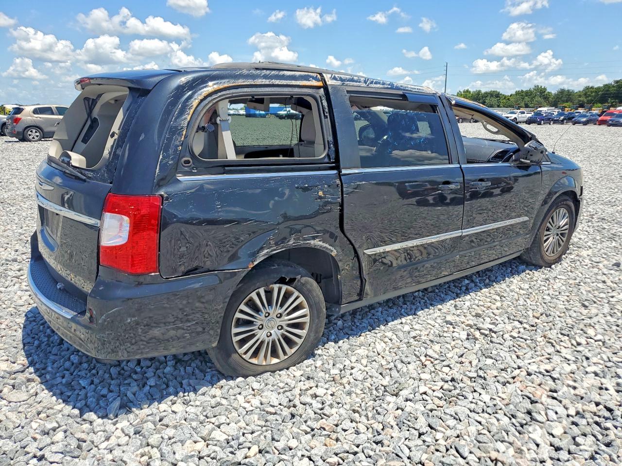 2014 Chrysler Town & Country Touring L Черный vin: 2C4RC1CG8ER163991