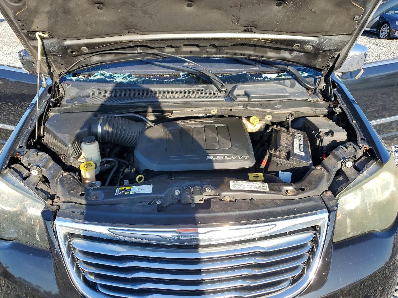 2014 Chrysler Town & Country Touring L Черный vin: 2C4RC1CG8ER163991